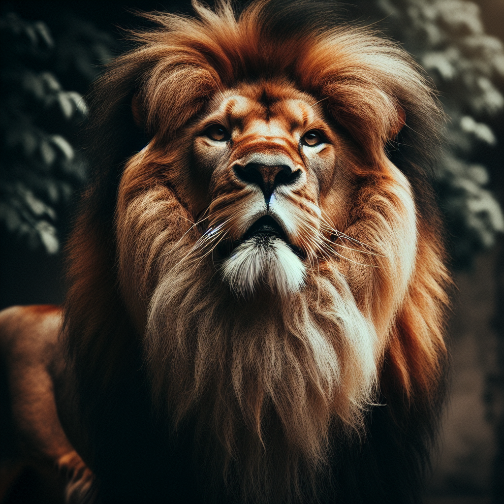 a lion